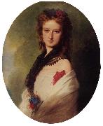 Franz Xaver Winterhalter Zofia Potocka, Countess Zamoyska oil on canvas